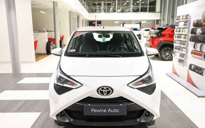 toyota śląskie Toyota Aygo cena 56850 przebieg: 47225, rok produkcji 2021 z Frombork